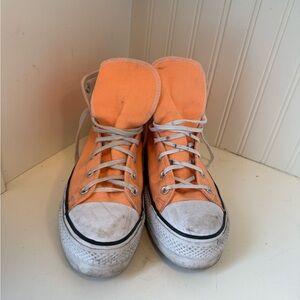 Converse Chuck Taylor Lift Orange High-Tops US 11 M